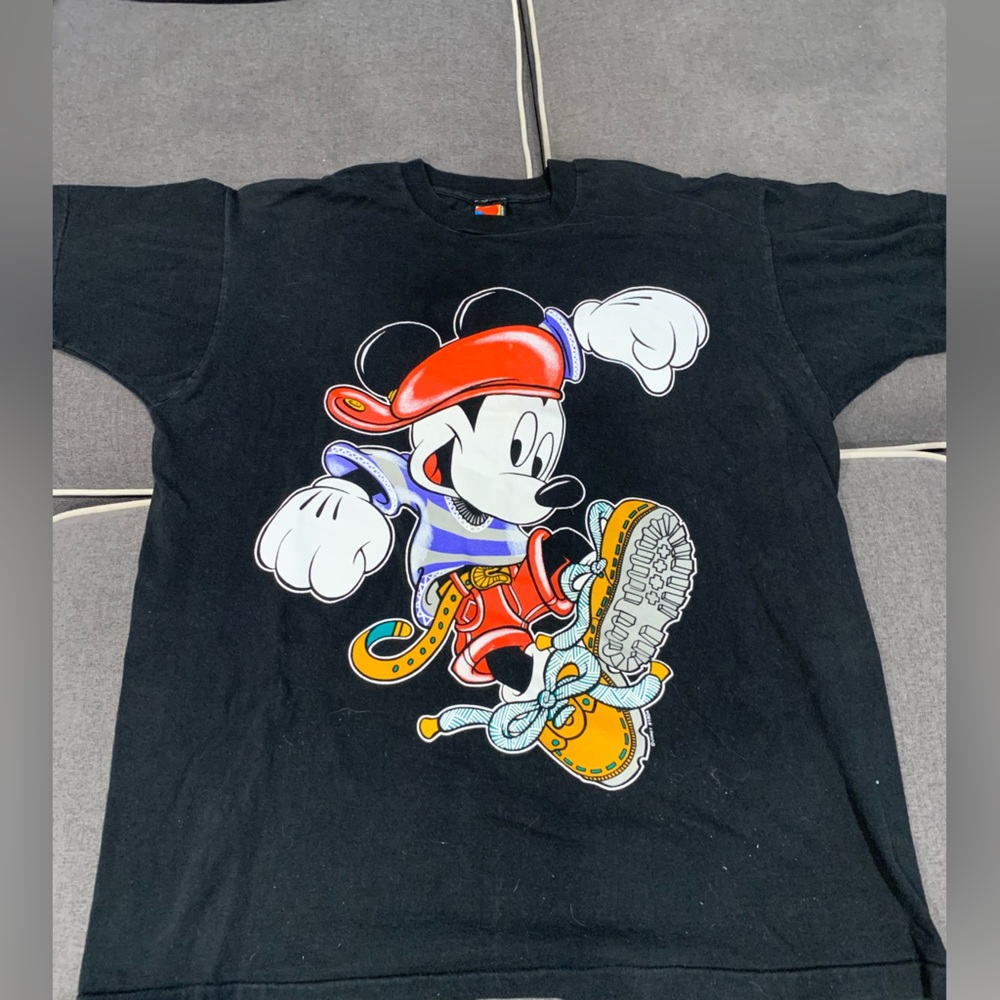 Single stitch Vintage Mickey Mouse tee shirt